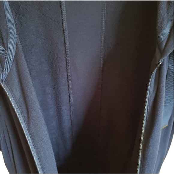 Athleta Womens Lotus Vest Full Zip Navy Modal Blend Sleeveless XSmall - Picture 5 of 10